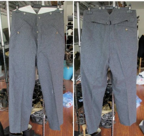 I - MILITARIA STORICA -  - LW	PANTALONI M.36 IN LANA.							850,00