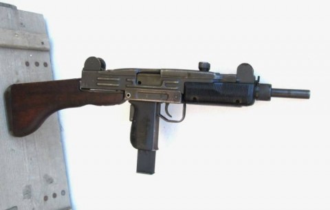 F - ARMI DISATTIVATE -  - PISTOLA MITR.  UZI   M.1956   CALCIO IN LEGNO (1).			scarr. + sc.	1.200,00	