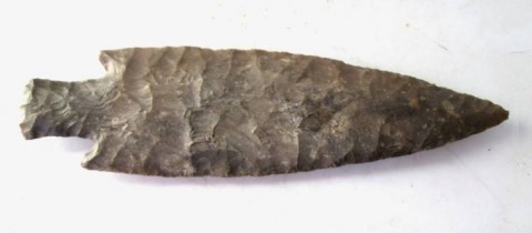 C - ARMI ANTICHE -  - PUNTA DI LANCIA IN SELCE.  Wyoming  (USA).		Sec. XIII			230,00