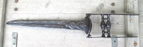 C - ARMI ANTICHE -  - KATAR  SUD INDIA  (KERHALA),   SEC.XVII-XVIII.  FERRO.				550,00