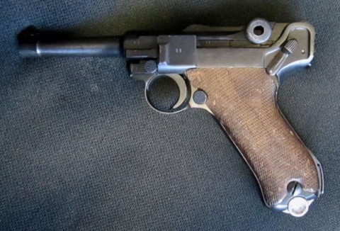F - ARMI DISATTIVATE - PISTOLE (P) - PISTOLA  LUGER  P.08  �byf  1942� (1). 