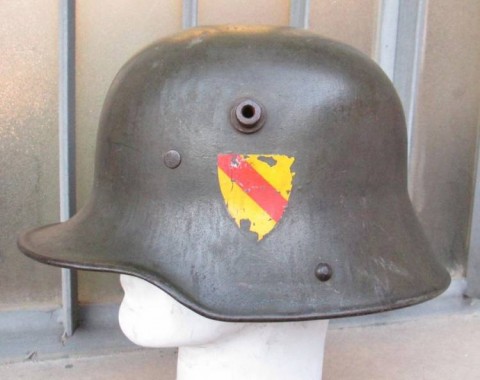 I - MILITARIA STORICA -  - ELMETTO  M.16  FREIKORPS � BADEN.