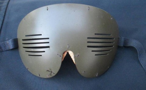 I - MILITARIA STORICA - EQUIPAGGIAMENTO (EQ) - USAAF ANTI-FLAK GOGGLE (BOMBARDIERI).