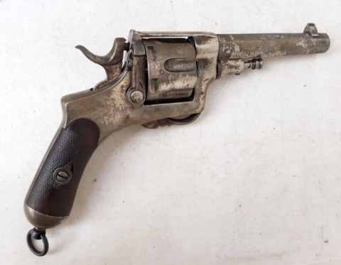 F - ARMI DISATTIVATE - PISTOLE (P) - REVOLVER GLISENTI  BRESCIA  M.1889.