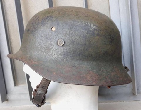 I - MILITARIA STORICA - ELMETTI (E) - ELMETTO UNGHERESE MOD. 38.