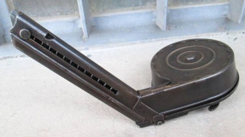 H - ACCESSORI -  - DRUM MAGAZINE LANGEN PISTOLE 08  (ARTIGLIERIA).  �1918�  (ANNI �60).