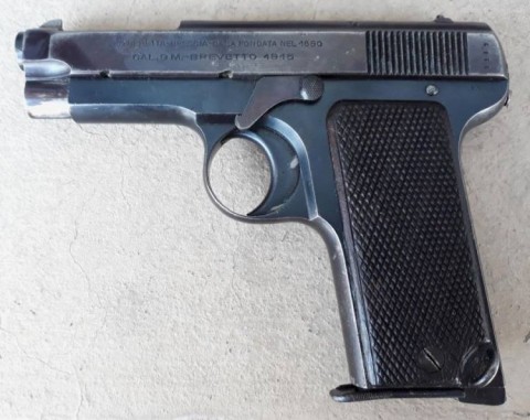 E - ARMI ATTIVE -  - PISTOLA  BERETTA  Brev. 1915 - Mod. 15.  Cal.9 Glisenti.