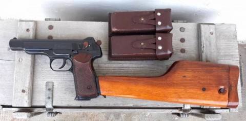 E - ARMI ATTIVE -  - PISTOLA STECKIN  MOD. APS  Cal. 9 Tok.