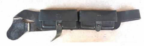 I - MILITARIA STORICA - EQUIPAGGIAMENTO (EQ) - REI   PORTACARICARORI  a Bandoliera a 2 Tasche per  Carcano �91.