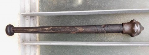 D - ARMI BIANCHE -  - MAZZA FERRATA �A MAZZA DA BASEBALL�.  I GM.					450,00