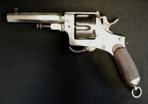 F - ARMI DISATTIVATE -  - REVOLVER GLISENTI  BRESCIA  M.1889  �1897�  LUCIDA.