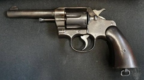F - ARMI DISATTIVATE -  - REVOLVER COLT Police Positive .38 Sp. 4�  x  GB Pol. Col.			tamb. gir.	650,00