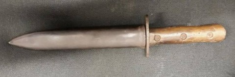 D - ARMI BIANCHE -  - PUGNALE R.E.I. M.38 TRUPPA/SOTT. (3).