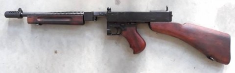 F - ARMI DISATTIVATE - FUCILI MITRAGLIATORI (FM) - FUCILE MITR.  THOMPSON M.1928 A1 Type 2.