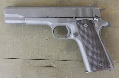 F - ARMI DISATTIVATE -  - PISTOLA  ITHACA  1911A1  1943.