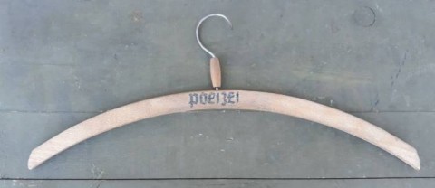 I - MILITARIA STORICA -  - POL.  GRUCCIA  IN LEGNO  �POLIZEI�  (1).