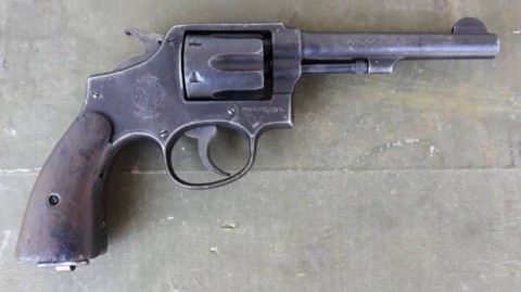 F - ARMI DISATTIVATE -  - US   REVOLVER S.&W. Mod. 1910  Cal. 38 Sp.	