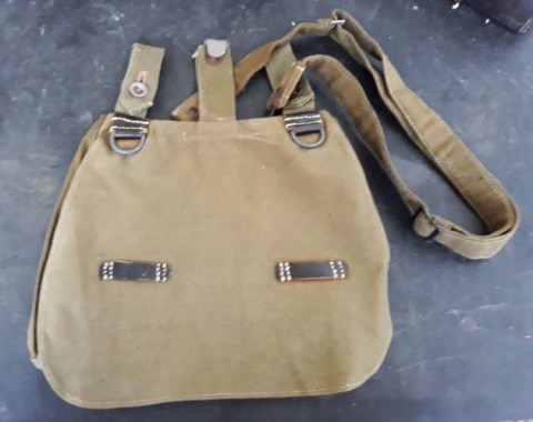 I - MILITARIA STORICA -  - HEER / SS   BROTBEUTEL CON CINGHIA						170,00 