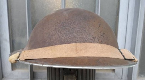 I - MILITARIA STORICA -  - GB	ELMETTO MKII  MARRONE  �1940�.