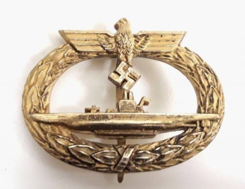 I - MILITARIA STORICA -  - BREVETTO KM  U-BOOT (4)  U-101 Fritz Frauenheim	