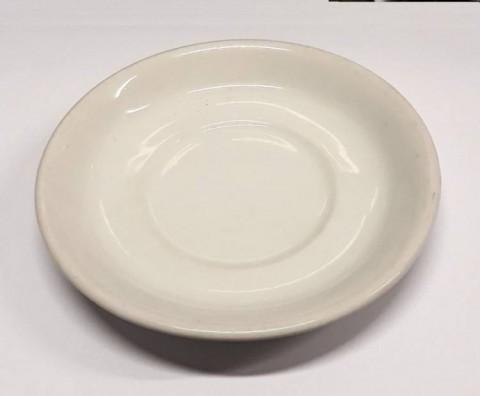 I - MILITARIA STORICA -  - PIATTINO da Caff� in Ceramica  -  Germania, Hotel Tuerken 1943.