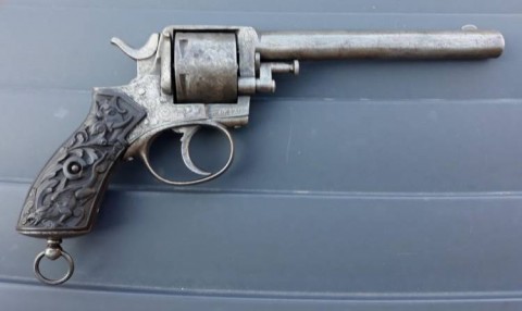 C - ARMI ANTICHE -  - GB  REVOLVER A PERCUSSIONE  �BRITISH CONSTABULARY� Sec. XIX 			450,00
