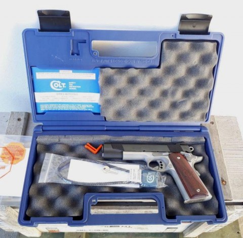 E - ARMI ATTIVE -  - PISTOLA  COLT  GOVERNMENT COMBAT ELITE  Cal. 45 ACP	