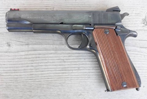 E - ARMI ATTIVE -  - PISTOLA HAFDASA BREV. BALLESTER MOLINA �POLICIA MARITIMA�  CAL.45 ACP .