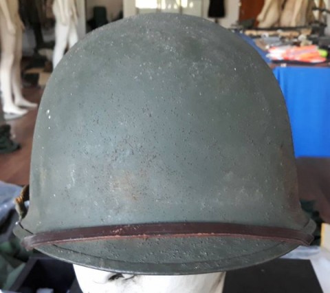 I - MILITARIA STORICA -  - USA   ELMETTO M.1  GANCI MOBILI  COREA +  LINER �US 3�.