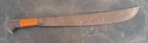 C - ARMI ANTICHE -  - MACHETE SEC. XIX		