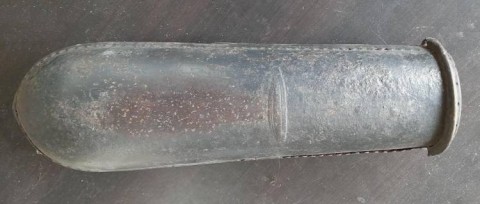 C - ARMI ANTICHE -  - BAZU-BAND IN FERRO VERNICIATO NERO  Sec.XVIII