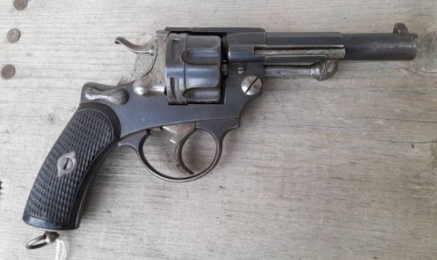 F - ARMI DISATTIVATE -  - FR   REVOLVER CHAMELOT-DELVIGNE  M. 1873  Cal. 10,4.