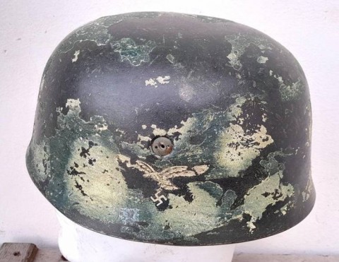  -  - LW-FJ  ELMETTO M.38  MIMETICO FRONTE ORIENTALE  A 2 COLORI 