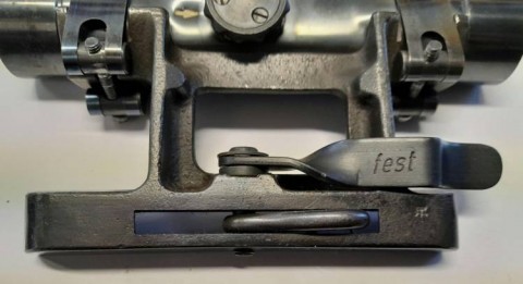 H - ACCESSORI -  - ATTACCHI  x OTTICA Zf.4  ACCIAIO  (WaA).