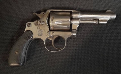 F - ARMI DISATTIVATE -  - REVOLVER CASTELLI  1934     Cal. 8 Lebel 