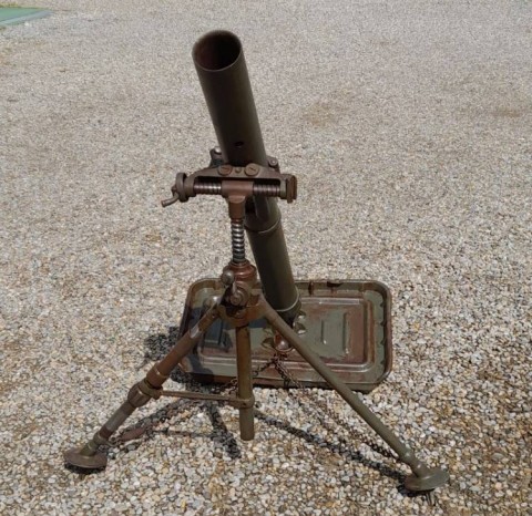 F - ARMI DISATTIVATE -  - REI  MORTAIO  Mod.35  da 81 mm. (1)