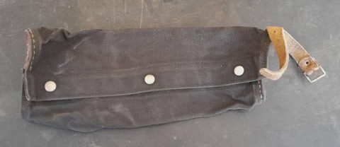 H - ACCESSORI - PARTI DI ARMA (PA) - GB   COPRIOTTURATORE TELA NERA  x FUCILE ENFIELD.