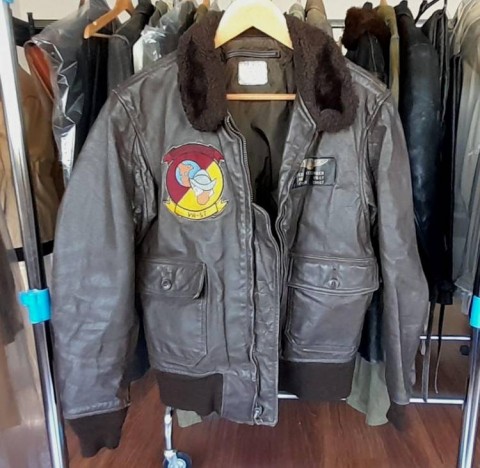I - MILITARIA STORICA - DIVISE (DI) - USN-USMC  FLIGHT JACKET Mod. D-1  �VR-57�.
