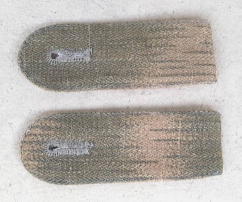 I - MILITARIA STORICA - DECORAZIONI (D) - LW- FD   SPALLINE  MIMETICHE IN DRILLICH.