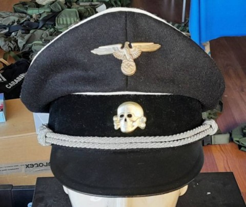 I - MILITARIA STORICA - COPRICAPI (C) - A-SS   SCHIRMUTZE  UFF. -  COPIA.