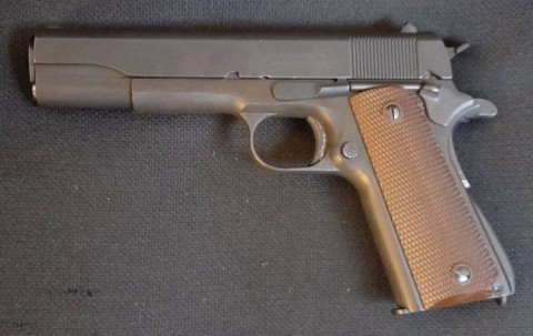E - ARMI ATTIVE -  - PISTOLA  REMINGTON RAND 1911A1.   1944.  	