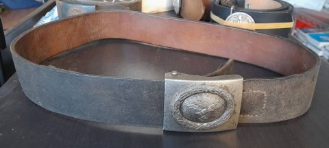 H - ACCESSORI - FIBBIE E CINTURONI (FC) - LW    CINTURONE TRUPPA/SOTT. CON  FIBBIA IN FERRO  �A  A&S�.