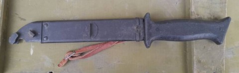 D - ARMI BIANCHE -  - PUGNALE  M.65  DA ESERCITAZIONE    (COMMANDO UNGHERESI) - 1.		