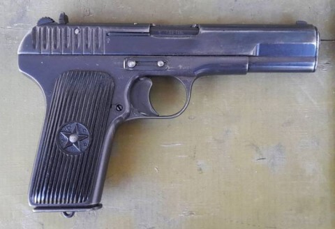 E - ARMI ATTIVE -  - PISTOLA   TOKAREV  MOD. TT33  (1939).
