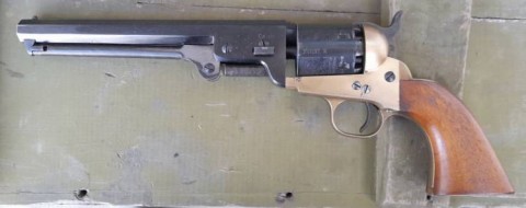 F - ARMI DISATTIVATE -  - REVOLVER COLT NAVY Mod. 1851   Cal. 36  (REPLICA)