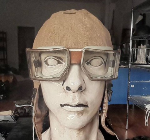 I - MILITARIA STORICA -  - LW    OCCHIALI  PILOTA  1� MODELLO.