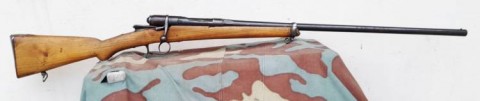 F - ARMI DISATTIVATE -  - FUCILE VETTERLI  TRASFORMATO CACCIA  Cal.16.
