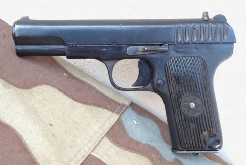 F - ARMI DISATTIVATE - PISTOLE (P) - PISTOLA  TT.33  (1944).