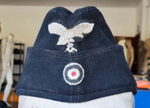 I - MILITARIA STORICA -  - LW-HG   FLIEGERMUTZE PANZER.  Tg. 56.