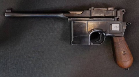 F - ARMI DISATTIVATE -  - PISTOLA   MAUSER C.96   Cal. 7,63 M.